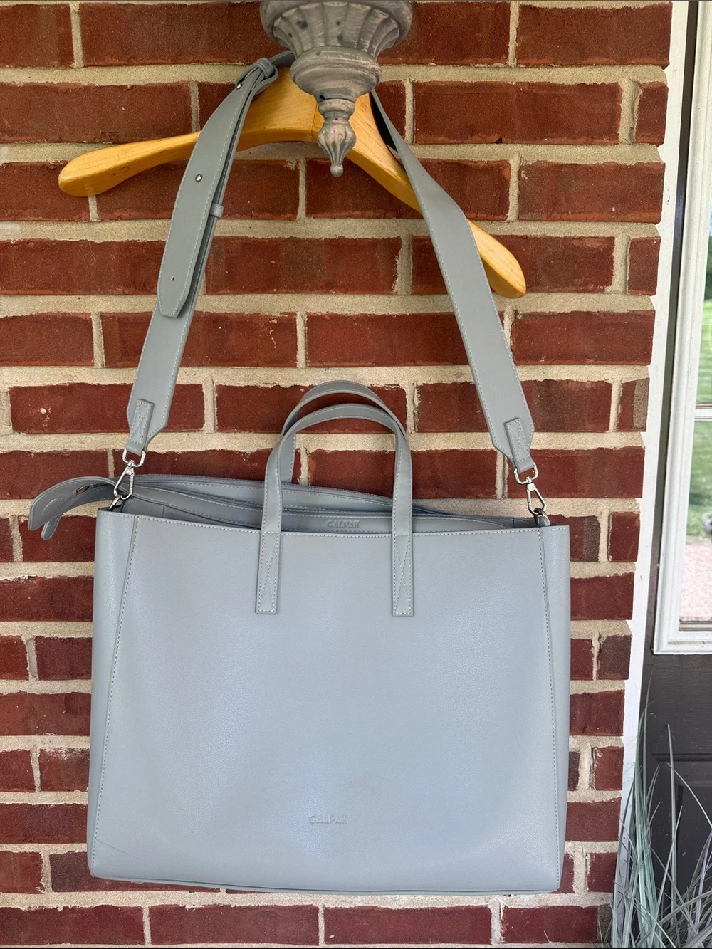 CALPAK Haven Tote Bag Purse Laptop Corporate Chic Travel Quiet Luxury Minimalist